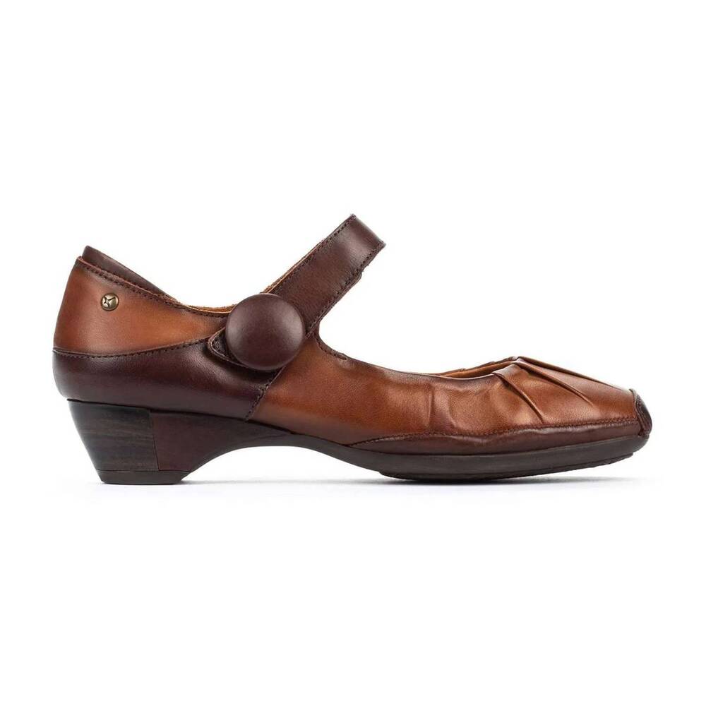 NEW PIKOLINOS women's gandia casual shoes in cuero